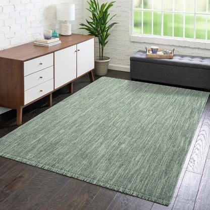 Tapis Sisal Bouclé à relief UNI - Vert