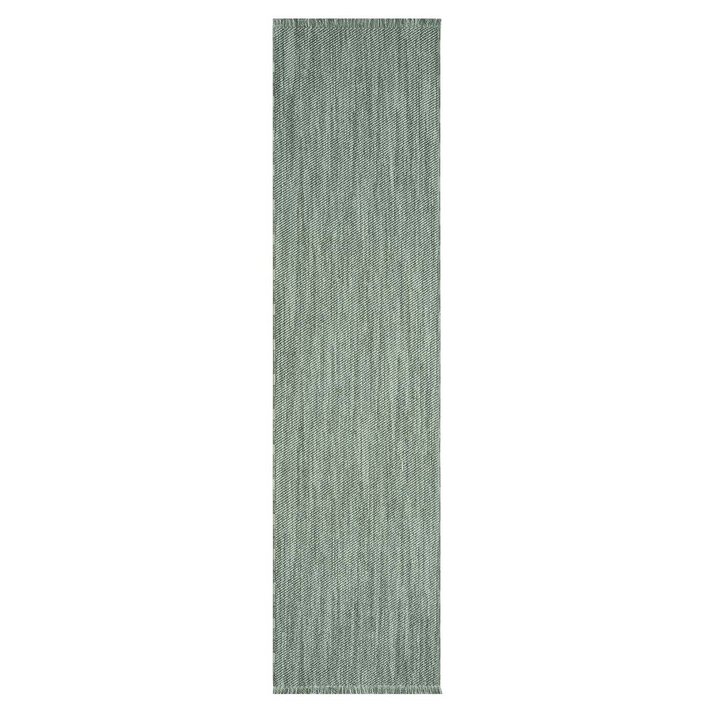 Tapis Sisal Bouclé à relief UNI - Vert