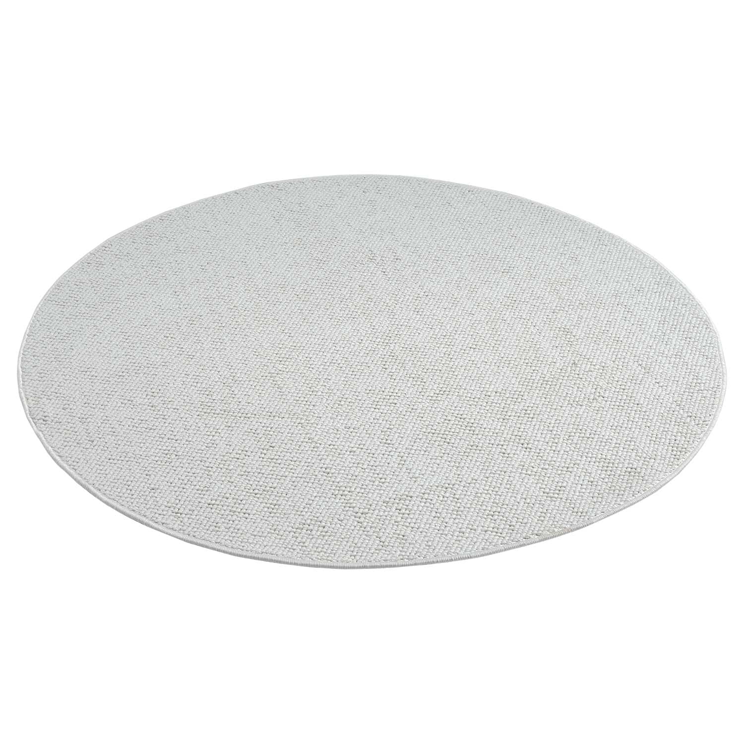 Tapis Rond Sisal Bouclé à relief - UNI Ecru – STUDIO DECO