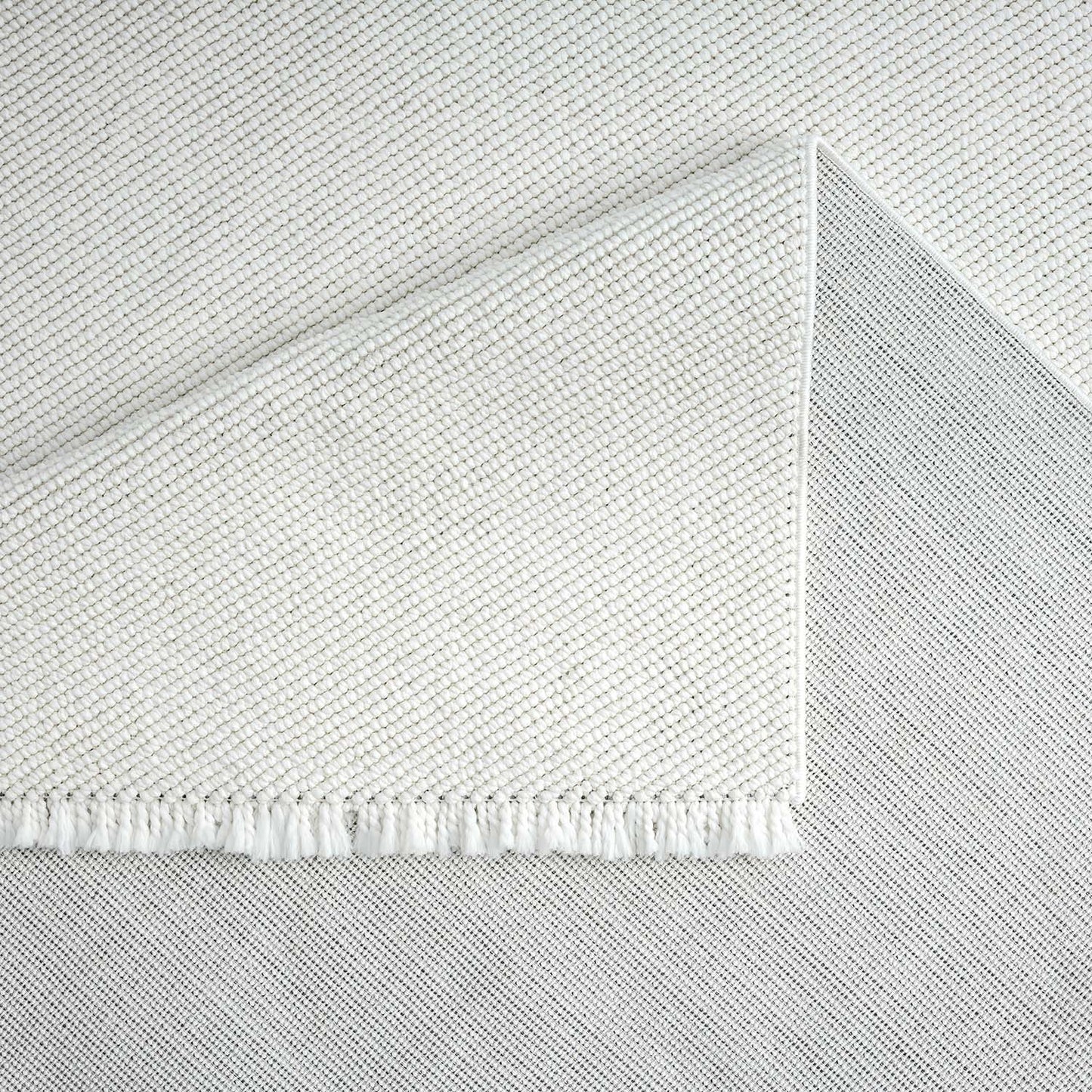 Tapis Sisal Bouclé à relief UNI - Ecru