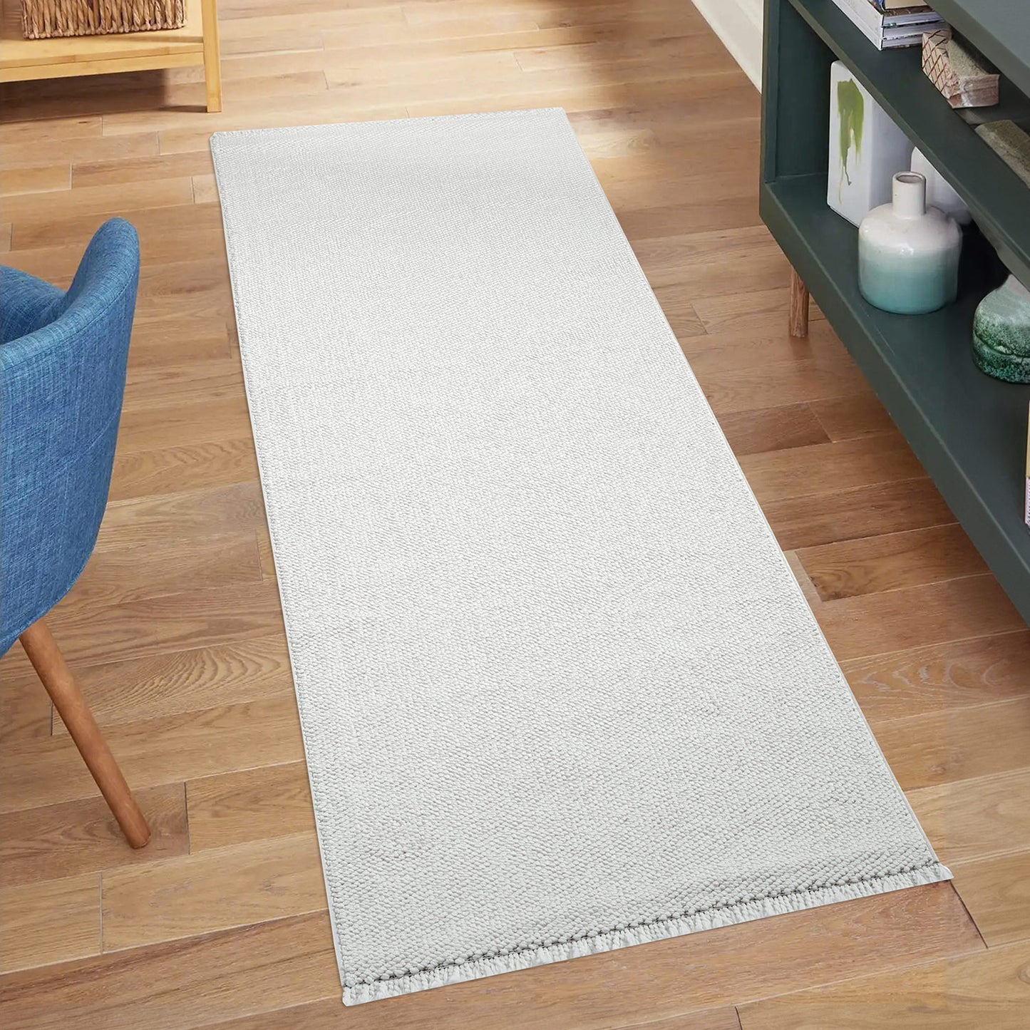 Tapis Sisal Bouclé à relief UNI - Ecru