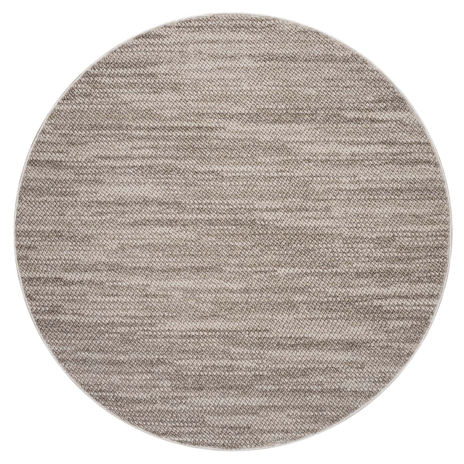 Tapis Rond Sisal Bouclé à relief UNI - Beige – STUDIO DECO
