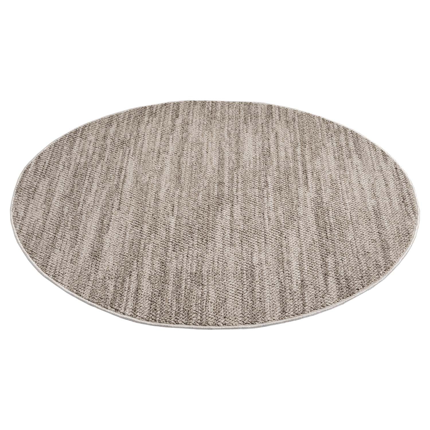 Tapis Rond Sisal Bouclé à relief UNI - Beige – STUDIO DECO