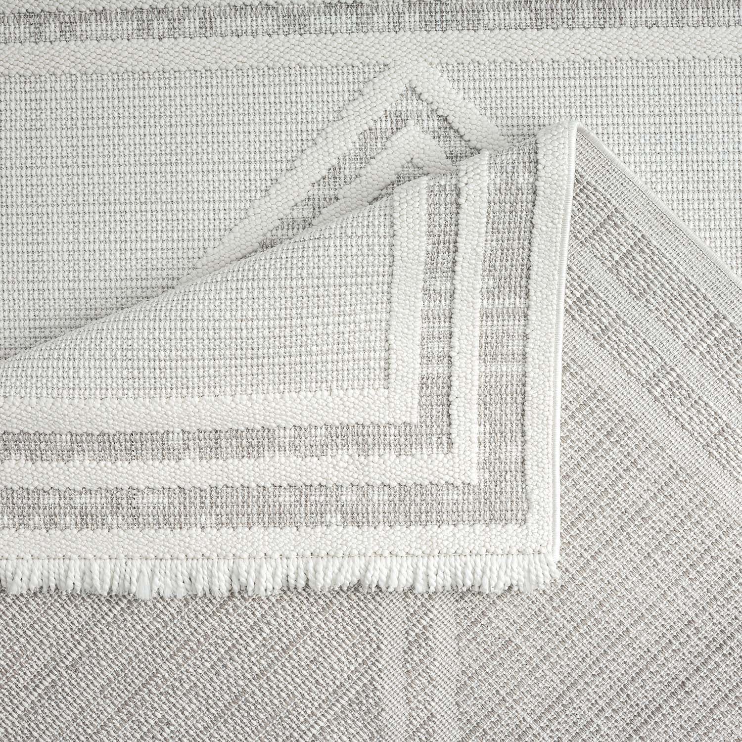 Tapis Sisal Bouclé à relief - OSAL Ecru et Beige – STUDIO DECO