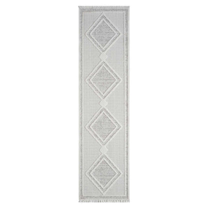 Tapis Sisal Bouclé à relief OSAL - Beige et Ecru