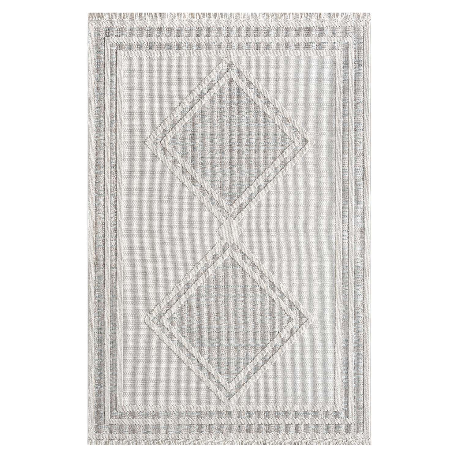 Tapis Sisal Bouclé à relief OSAL - Multi et Ecru – STUDIO DECO