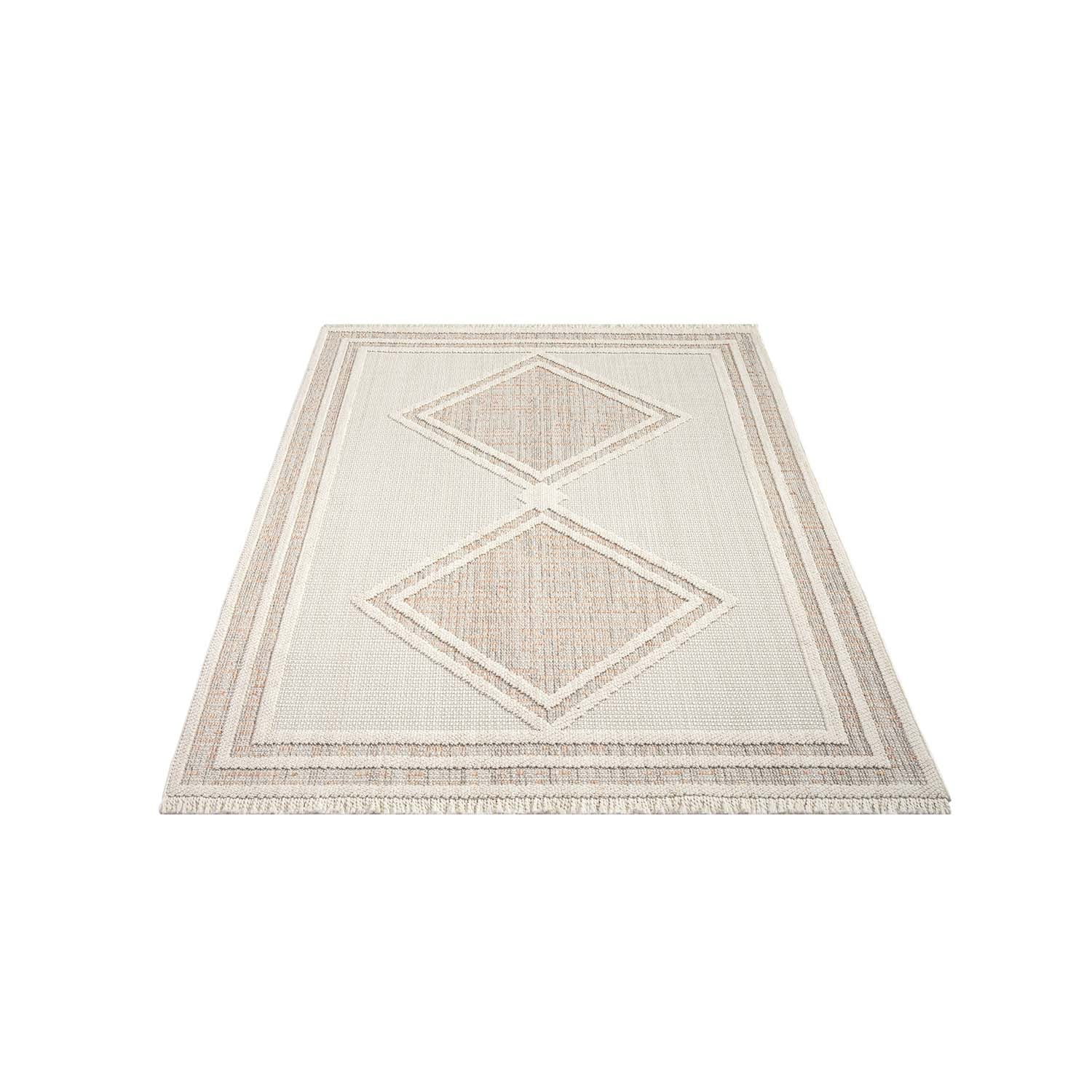 Tapis Sisal Bouclé à relief OSAL - Terra et Ecru – STUDIO DECO