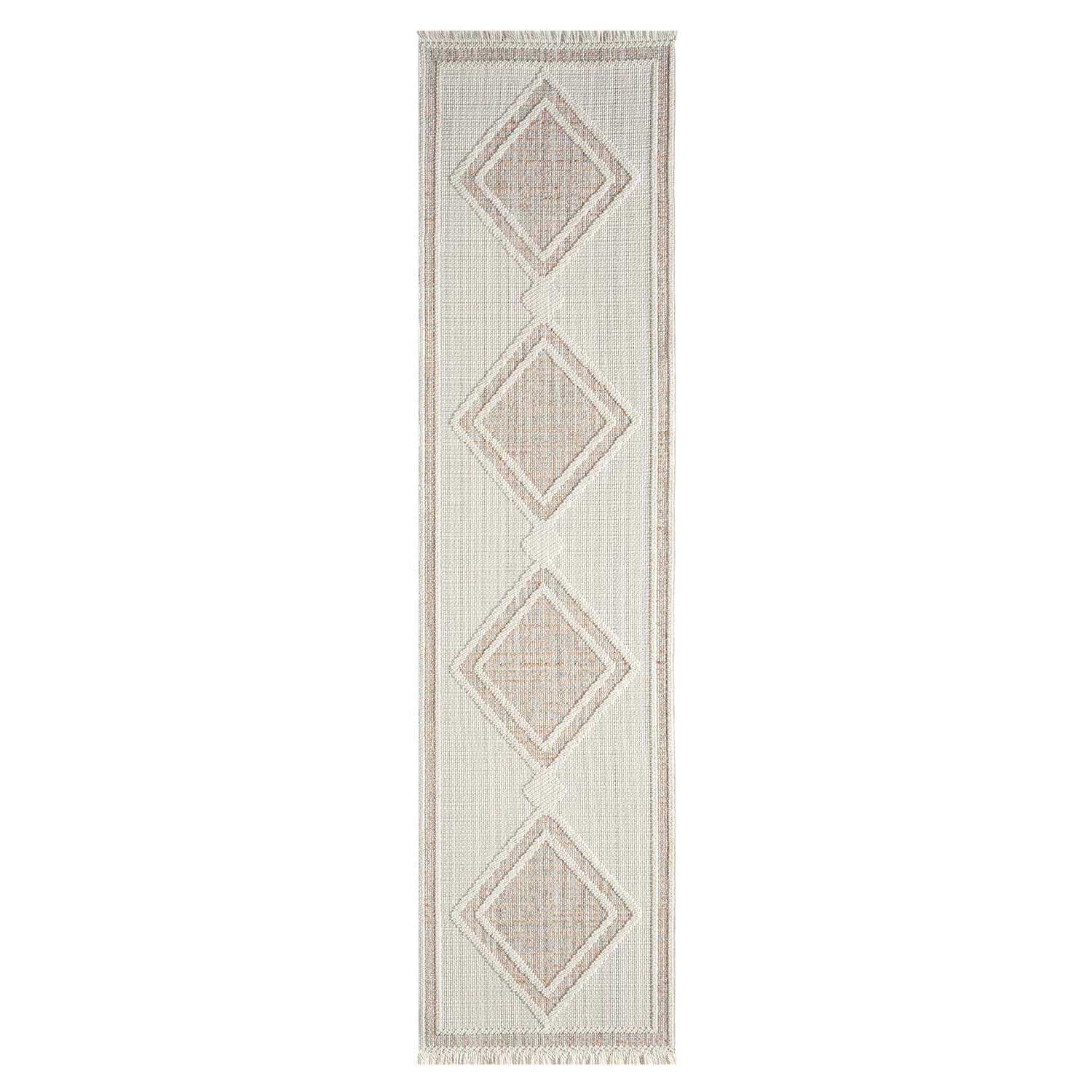 Tapis Sisal Bouclé à relief OSAL - Terra et Ecru – STUDIO DECO