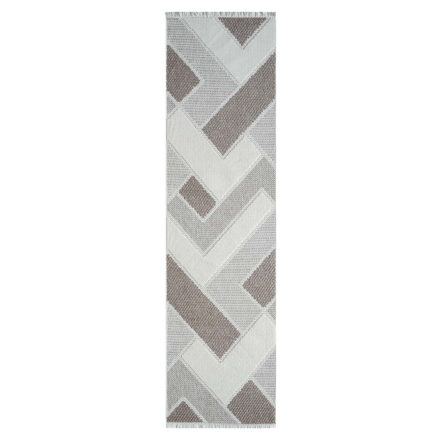 Tapis Sisal Bouclé à relief VIKY - Beige et Marron – STUDIO DECO