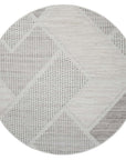 Tapis Rond Sisal Bouclé à relief VIKY - Beige et Vert – STUDIO DECO
