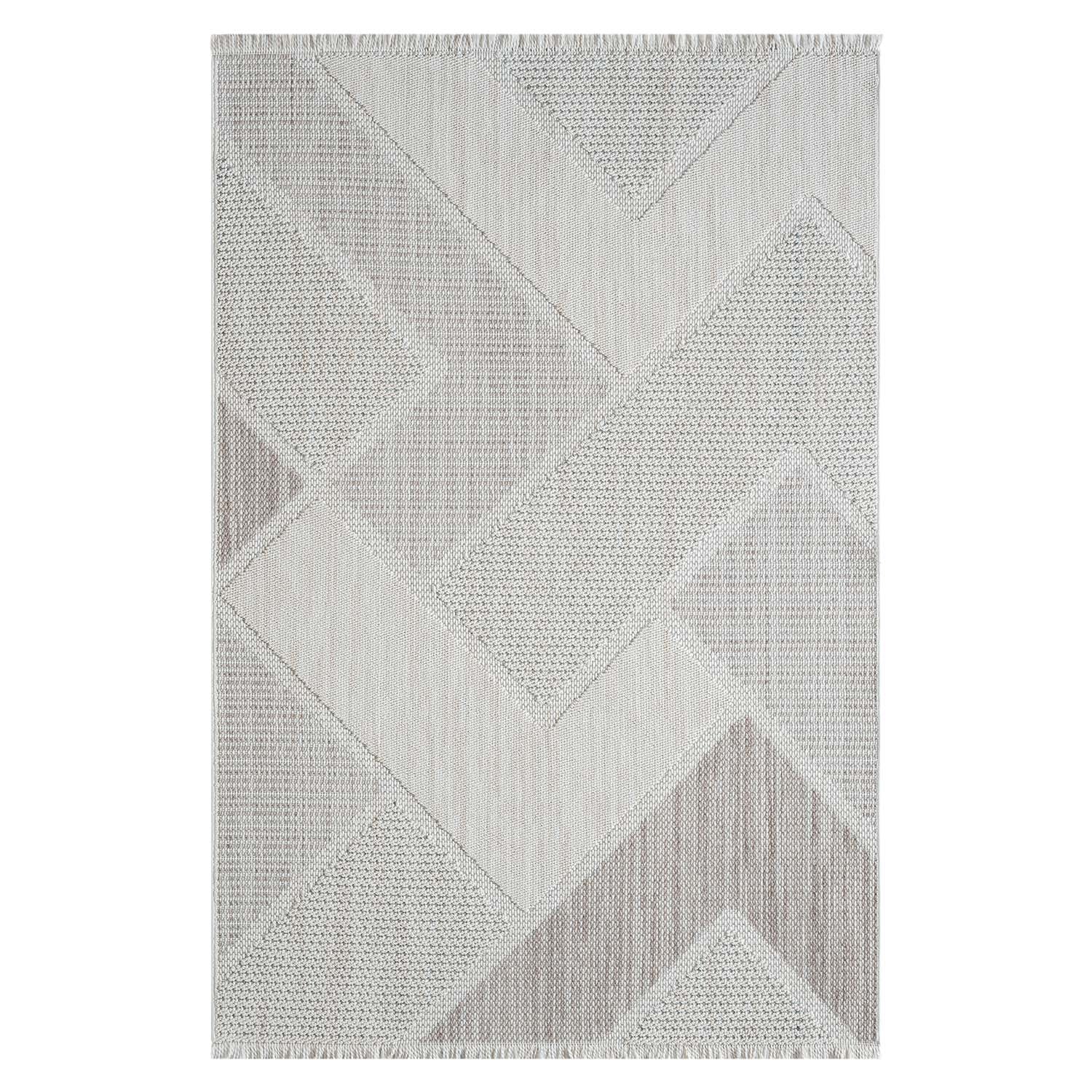 Tapis Sisal Bouclé à relief VIKY - Beige et Vert – STUDIO DECO