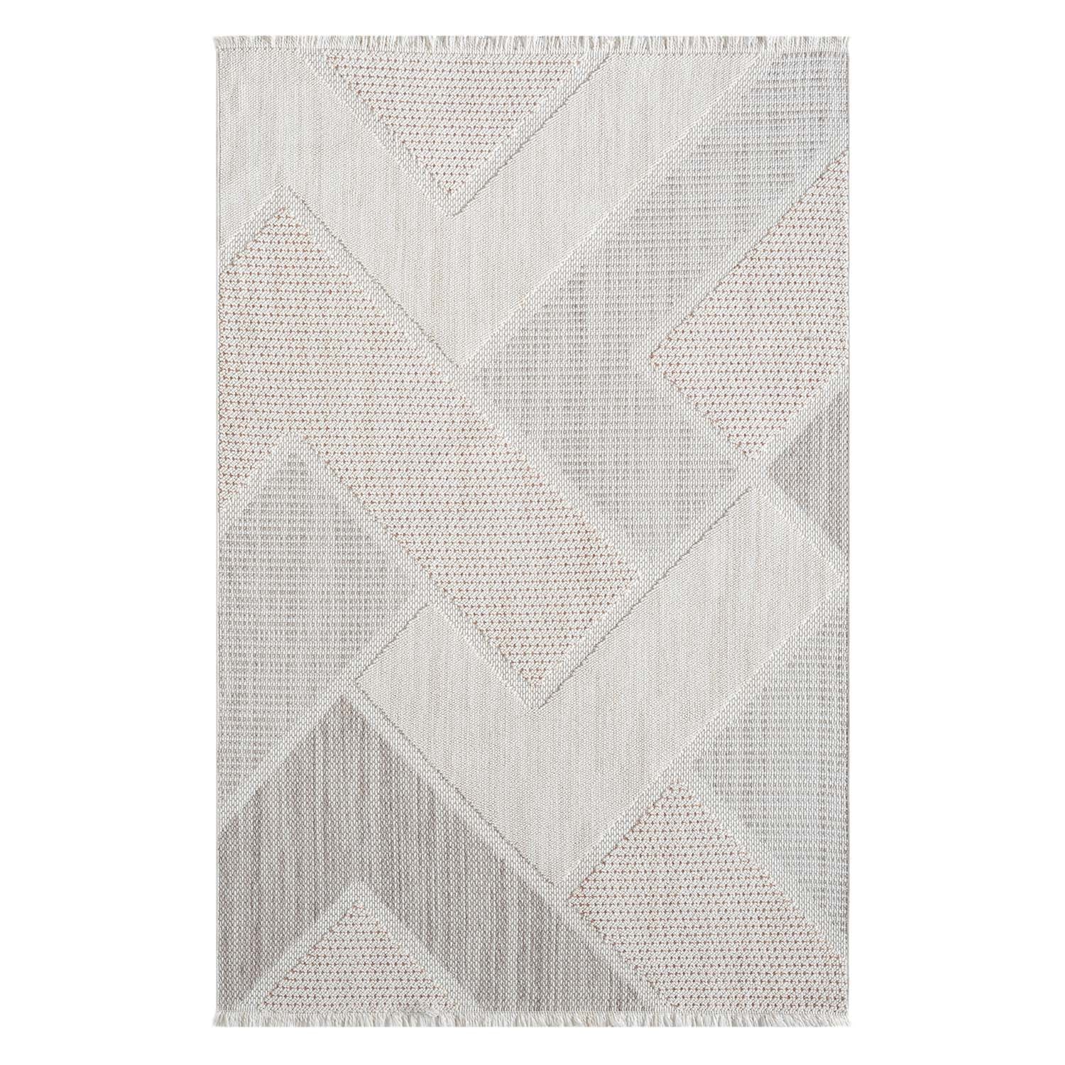 Tapis Sisal Bouclé à relief VIKY - Beige et Terra – STUDIO DECO