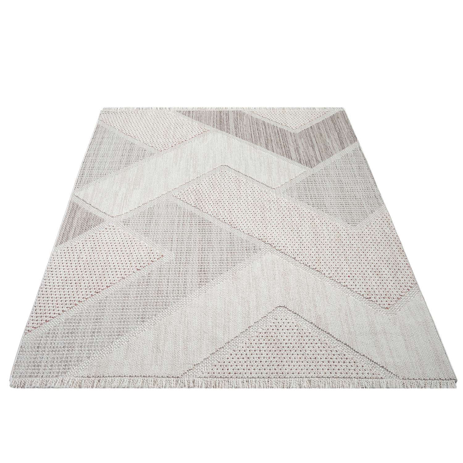 Tapis Sisal Bouclé à relief - VIKY Ecru et Terra – STUDIO DECO