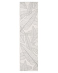 Tapis de couloir à motifs en relief - LEAF Gris – STUDIO DECO