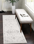 Tapis de couloir à motifs en relief - SORA Gris – STUDIO DECO