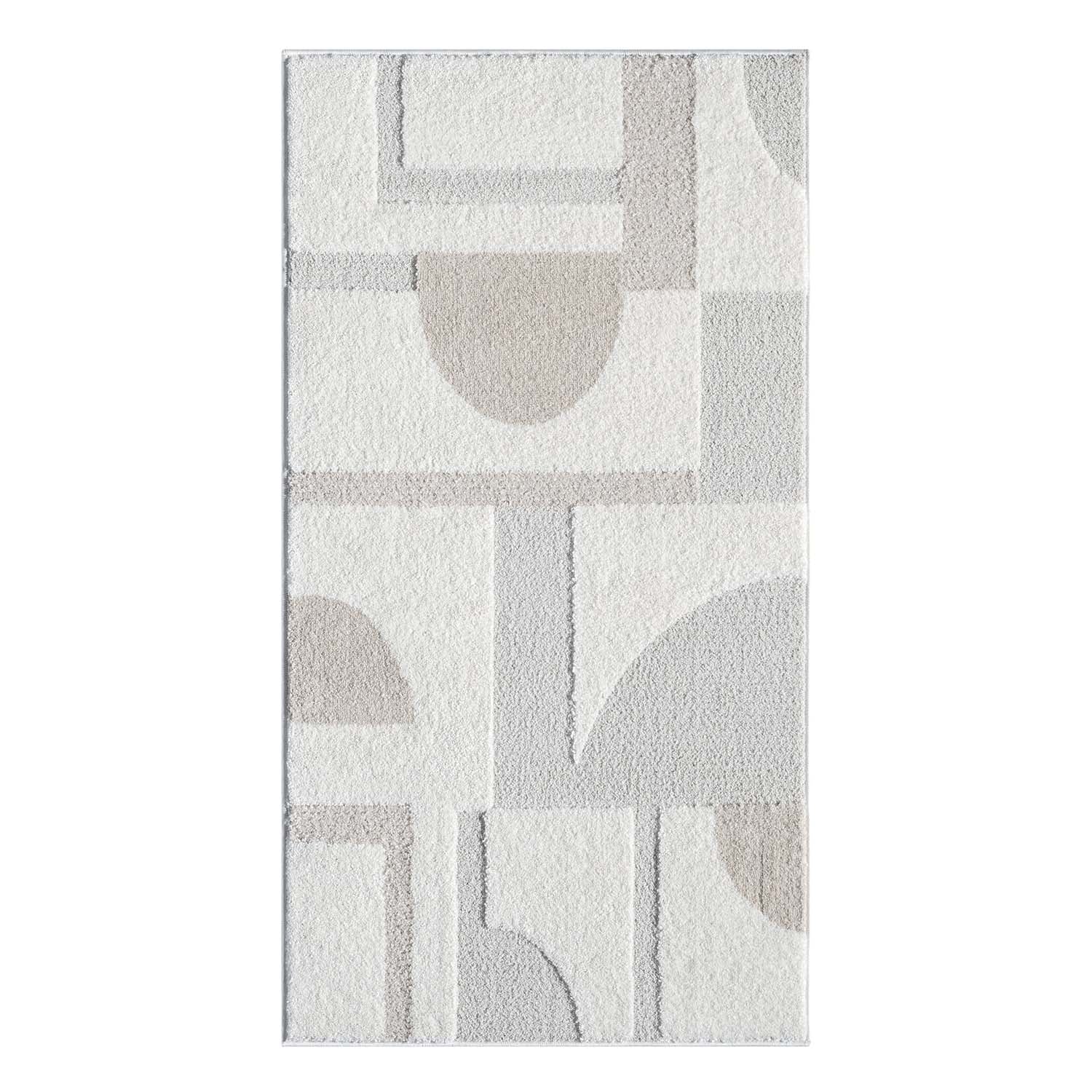 Tapis de couloir à motifs 3D en relief - JAPAN Crème – STUDIO DECO