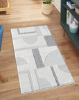 Tapis de couloir à motifs 3D en relief - JAPAN Gris – STUDIO DECO