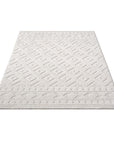 Tapis à motifs en relief - NALA Crème – STUDIO DECO