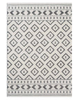 Tapis à motifs en relief - NALA Gris – STUDIO DECO