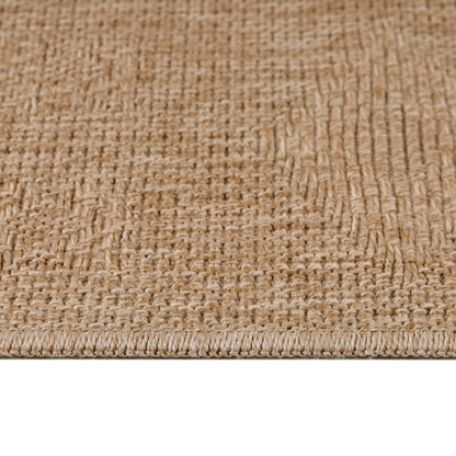 Tapis aspect jute Naturelle Beige