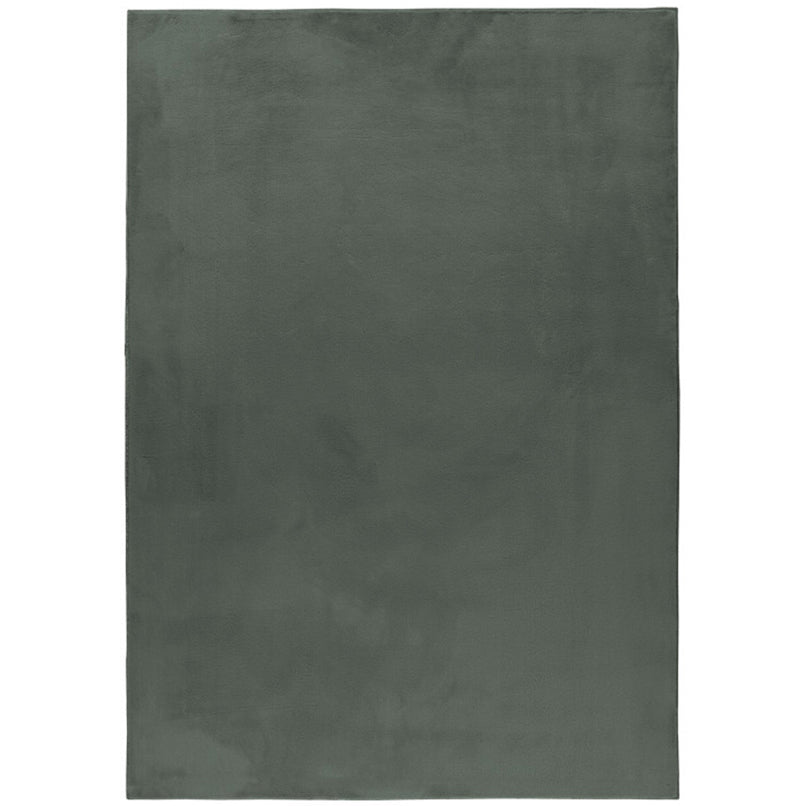 Tapis fausse Fourrure toucher doux - Vert