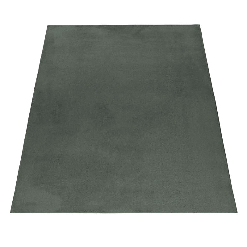 Tapis fausse Fourrure toucher doux - Vert