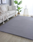 Tapis Fourrure toucher doux - Gris – STUDIO DECO