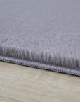 Tapis Fourrure toucher doux - Gris – STUDIO DECO