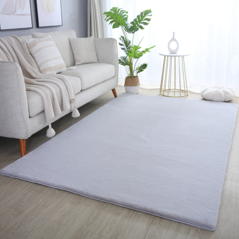 Tapis Fourrure toucher doux - Gris Clair – STUDIO DECO