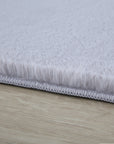 Tapis Fourrure toucher doux - Gris Clair – STUDIO DECO