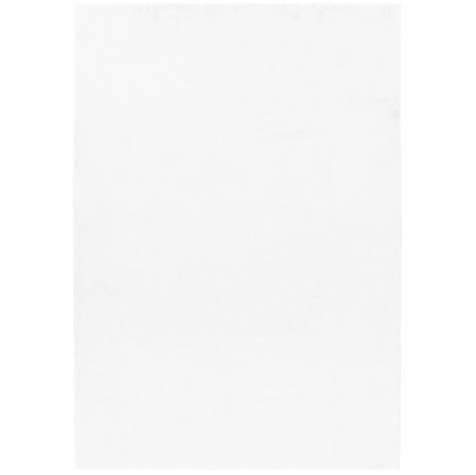 Tapis fausse Fourrure toucher doux - Blanc