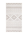 Tapis Intérieur/Extérieur à motif relief vintage Crème – STUDIO DECO