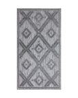Tapis Intérieur/Extérieur à motif relief Berbère Anthracite – STUDIO DECO