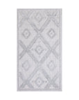 Tapis Intérieur/Extérieur à motif relief Berbère Gris – STUDIO DECO