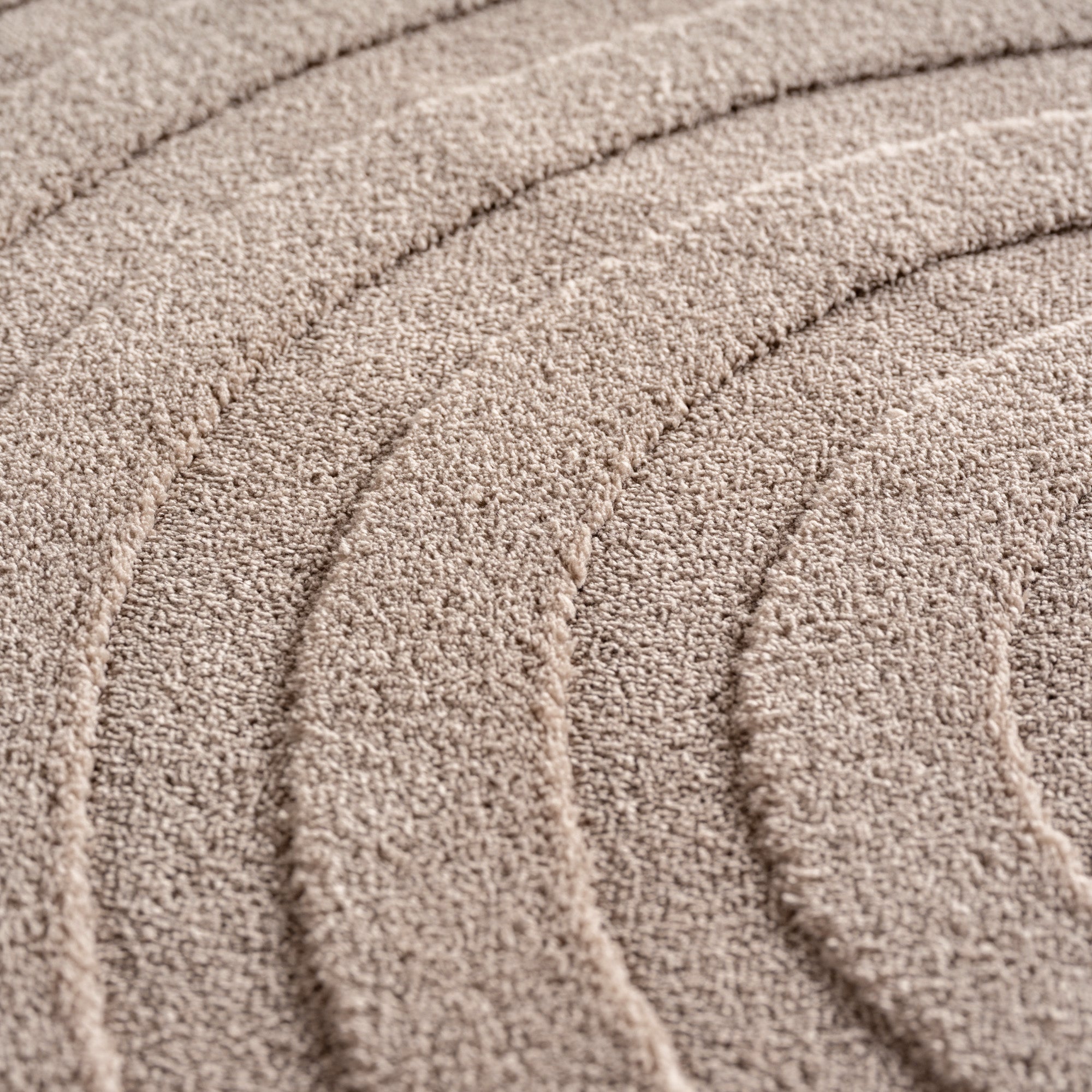 Tapis BARI doux à relief Beige – STUDIO DECO