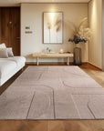 Tapis CÔME doux à relief Beige – STUDIO DECO