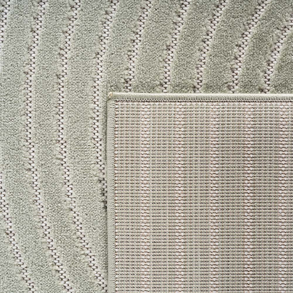 Tapis poils courts à relief PAOLA Vert