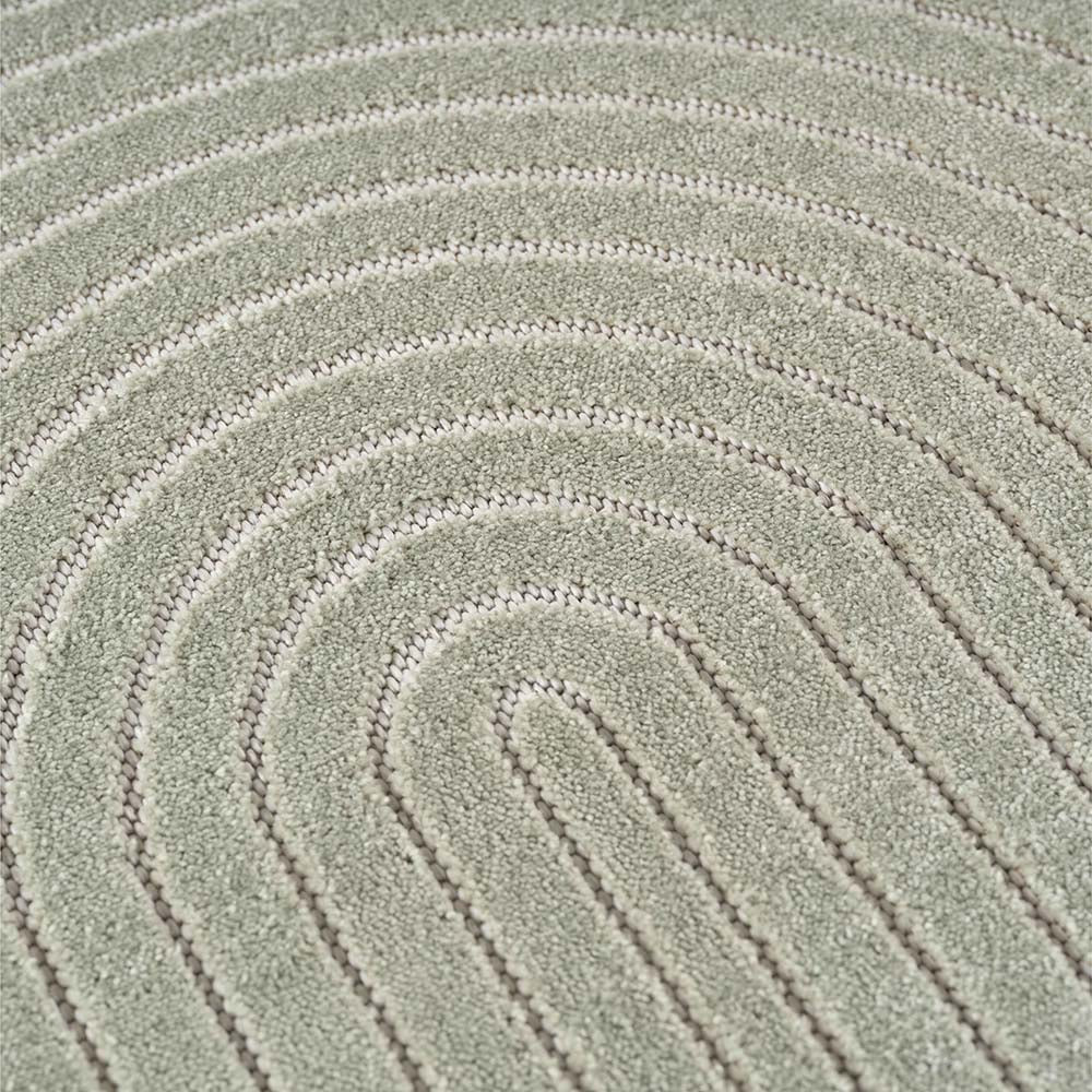 Tapis poils courts à relief PAOLA Vert