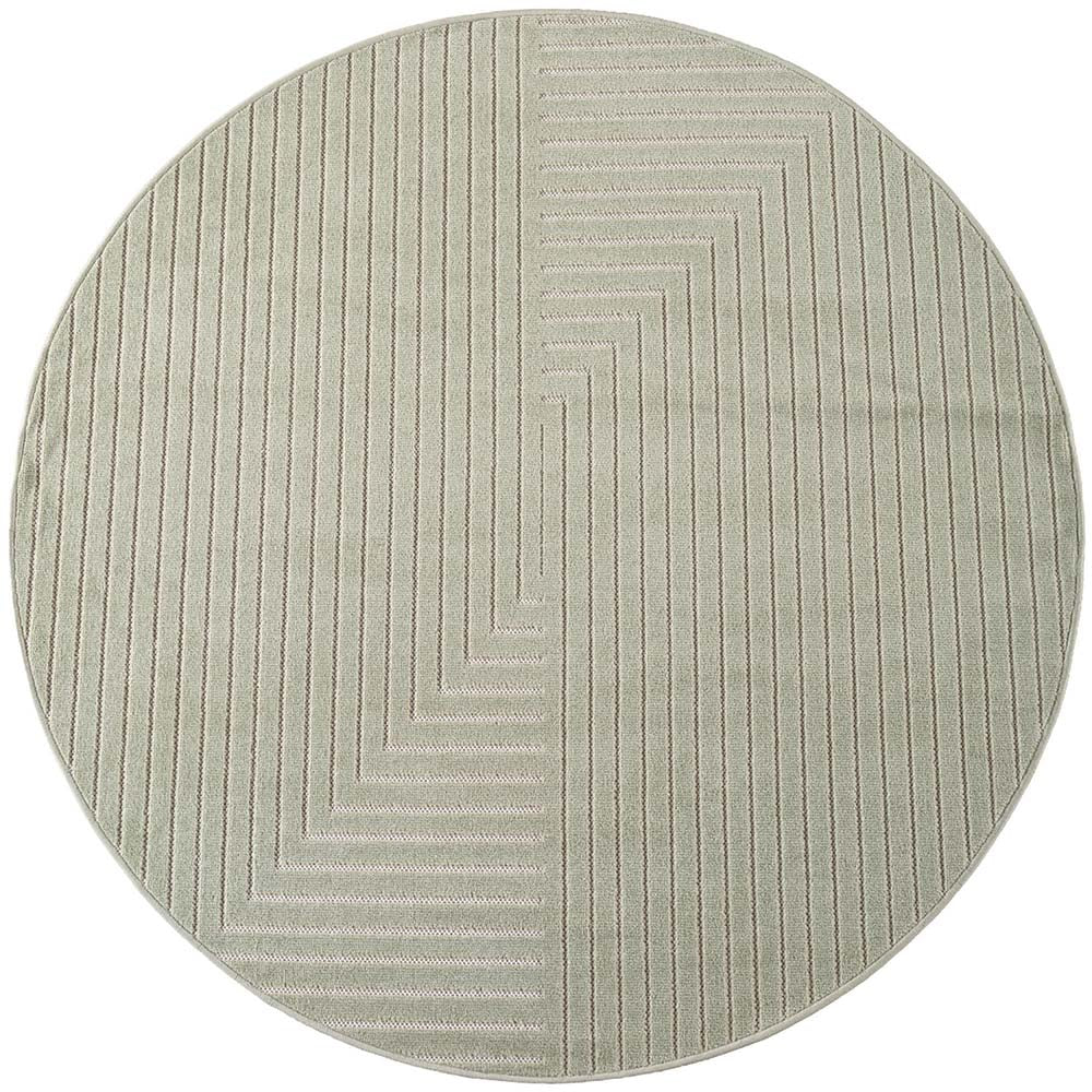 Tapis poils courts à relief NOLAN Vert