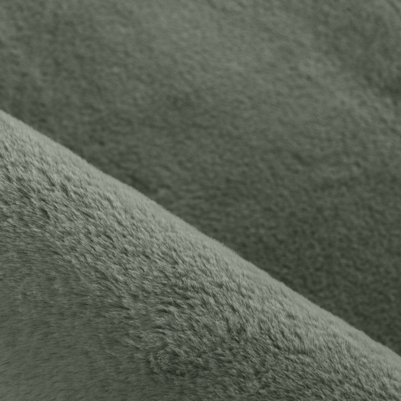 Tapis rond Fourrure toucher doux - Vert – STUDIO DECO