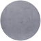 Tapis rond Fourrure toucher doux - Gris – STUDIO DECO
