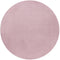 Tapis rond Fourrure toucher doux - Rose – STUDIO DECO