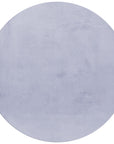 Tapis rond Fourrure toucher doux - Gris Clair – STUDIO DECO