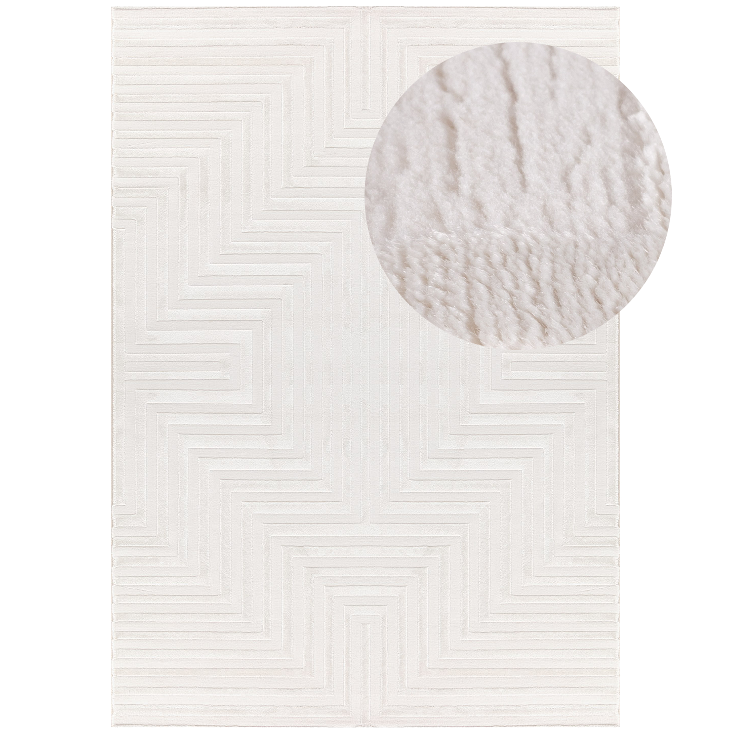 Tapis Ultra Dense Aspect Laine - Rifi Crème – STUDIO DECO
