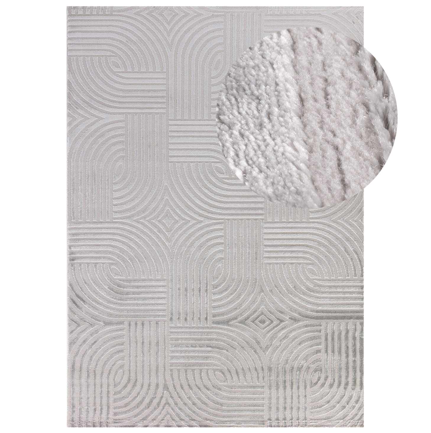 Tapis Ultra Dense Aspect Laine - Seventies Gris – STUDIO DECO