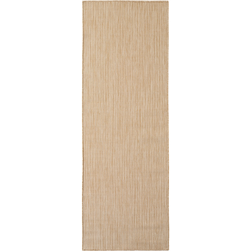 Tapis aspect jute noués Beige