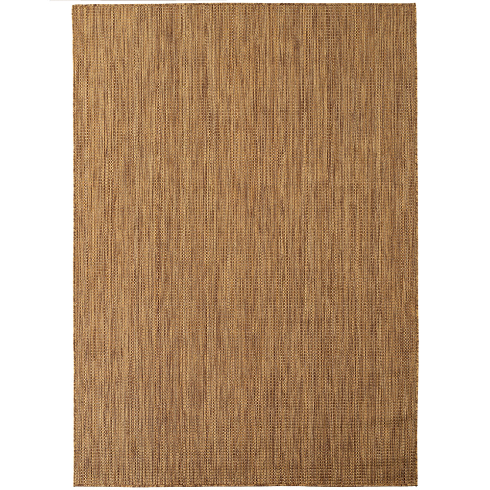 Tapis aspect jute noués Marron