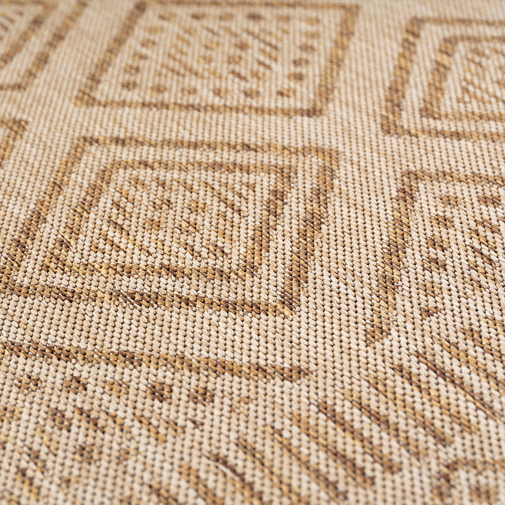 Tapis aspect jute Berbère Beige