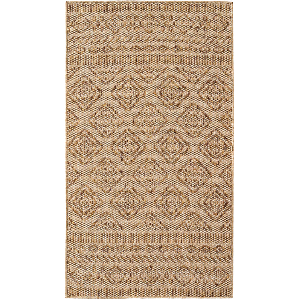 Tapis aspect jute Berbère Beige