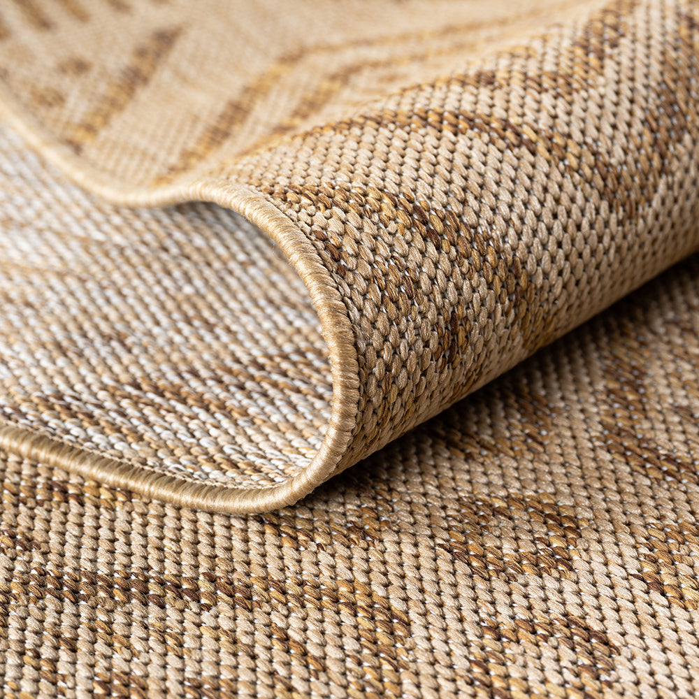 Tapis aspect jute Berbère Beige